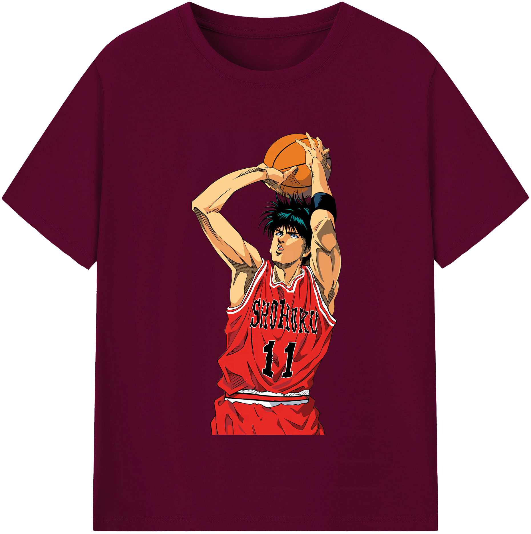 （画像用） SLAM DUNK／スラムダンク レディースカジュアルプリントTシャツ（綿100％）
